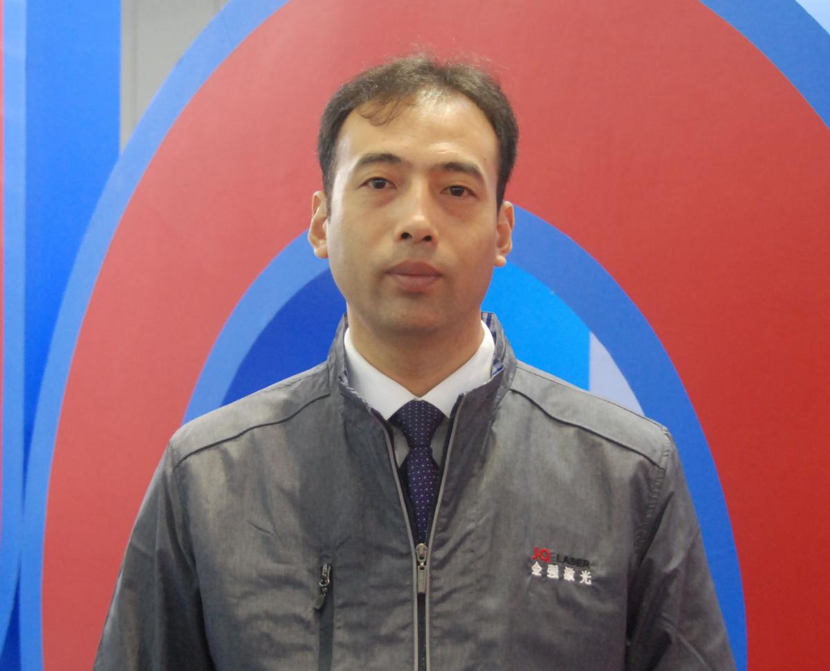 趙方強，濟南金強激光數(shù)控設備有限公司董事長