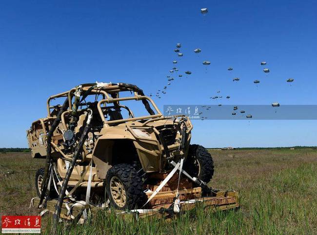 比悍馬還輕巧！美研新激光炮車能空投