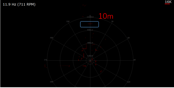 實錘激光雷達RPLIDAR A3性能測評