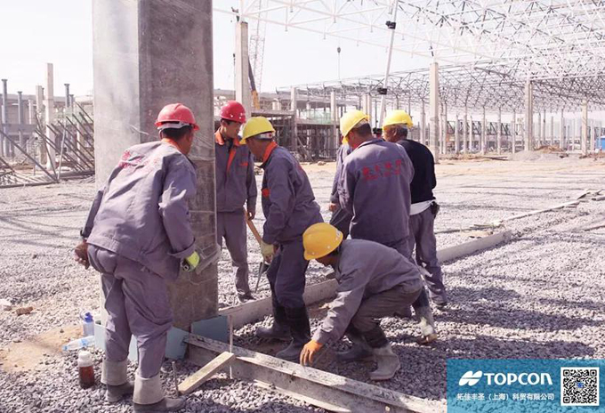 Topcon激光產(chǎn)品在混凝土地坪行業(yè)的應用