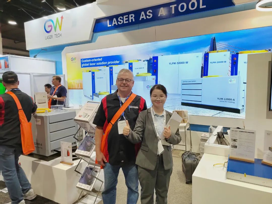制造未來(lái)，GW光惠激光閃耀FABTECH 2023